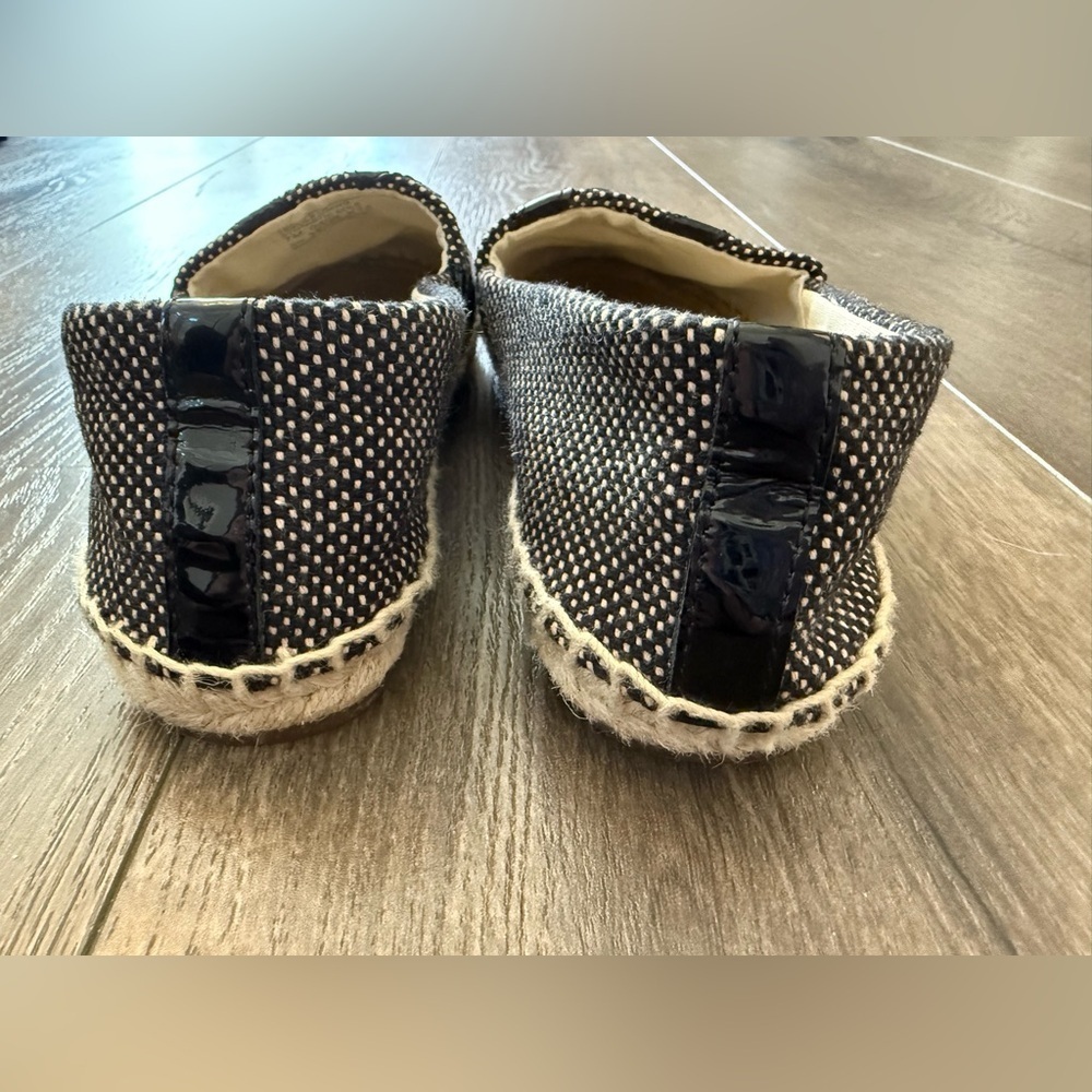 Tory Burch Lonnie espadrilles Flats Black tan Size 7 - Picture 4 of 8